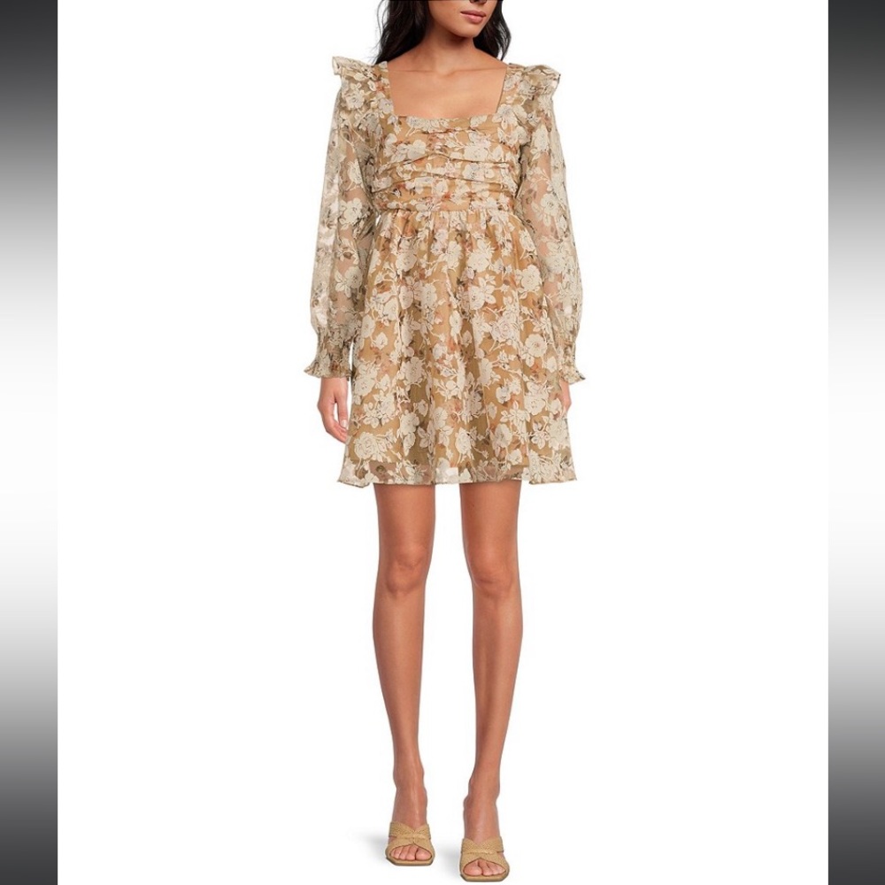 Chaumont Mini Organza Dress Sm